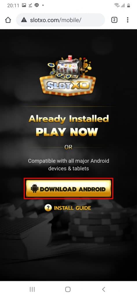Download SlotXO Android หรือ Download IOS